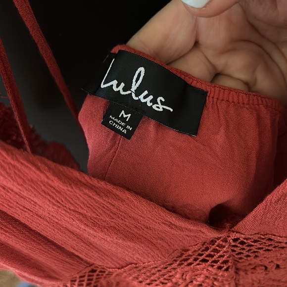 Lulu Lace‎ Tank Top. Size M - Picture 5 of 12